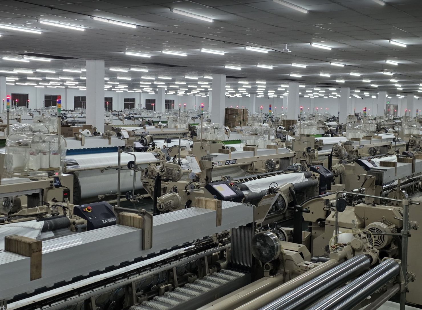 吴江头部织造企业春节前完成采集终端升级，选用羽帆3.5寸方案